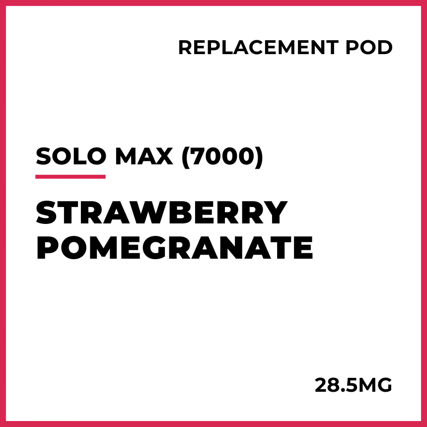 solo MAX 7000 Pre-filled Replacement Pod - Image 16