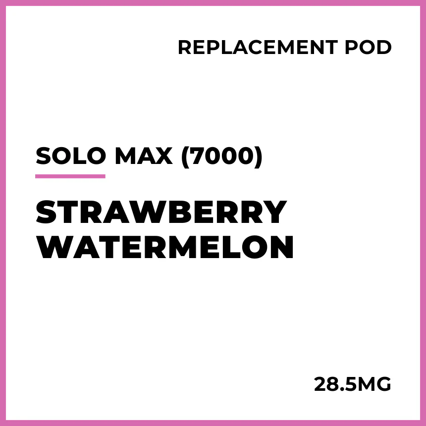 solo MAX 7000 Pre-filled Replacement Pod - Image 17