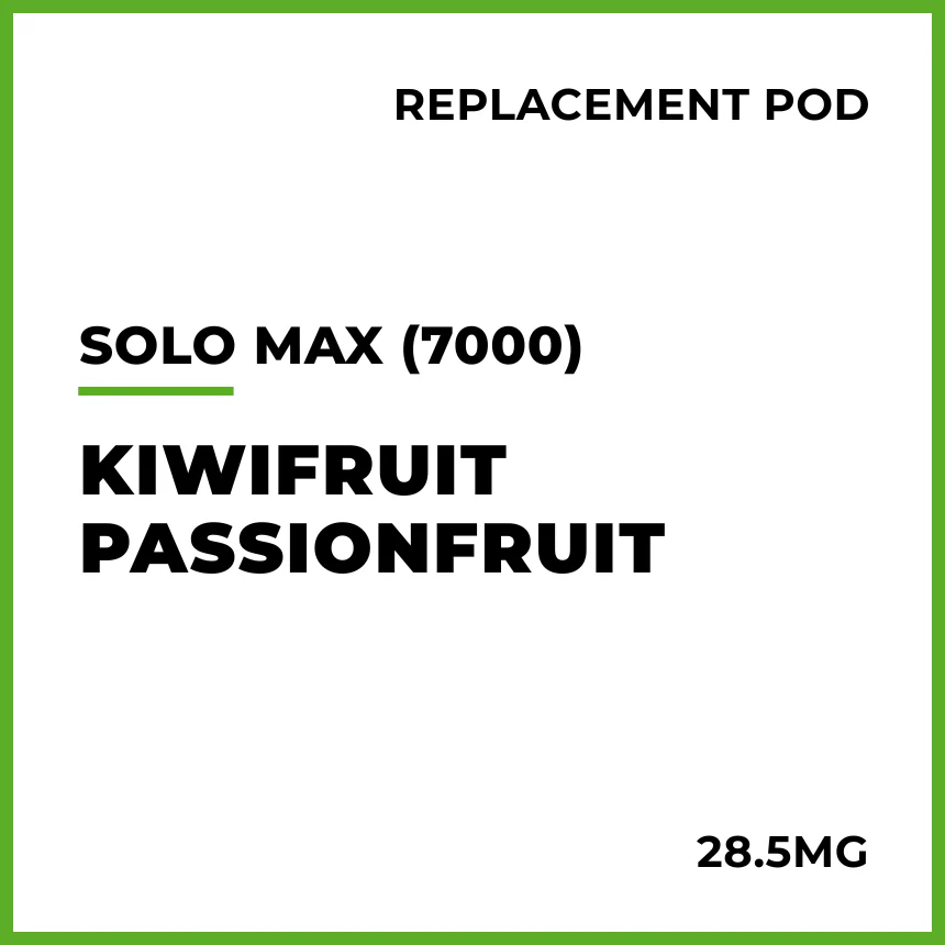 solo MAX 7000 Pre-filled Replacement Pod - Image 5
