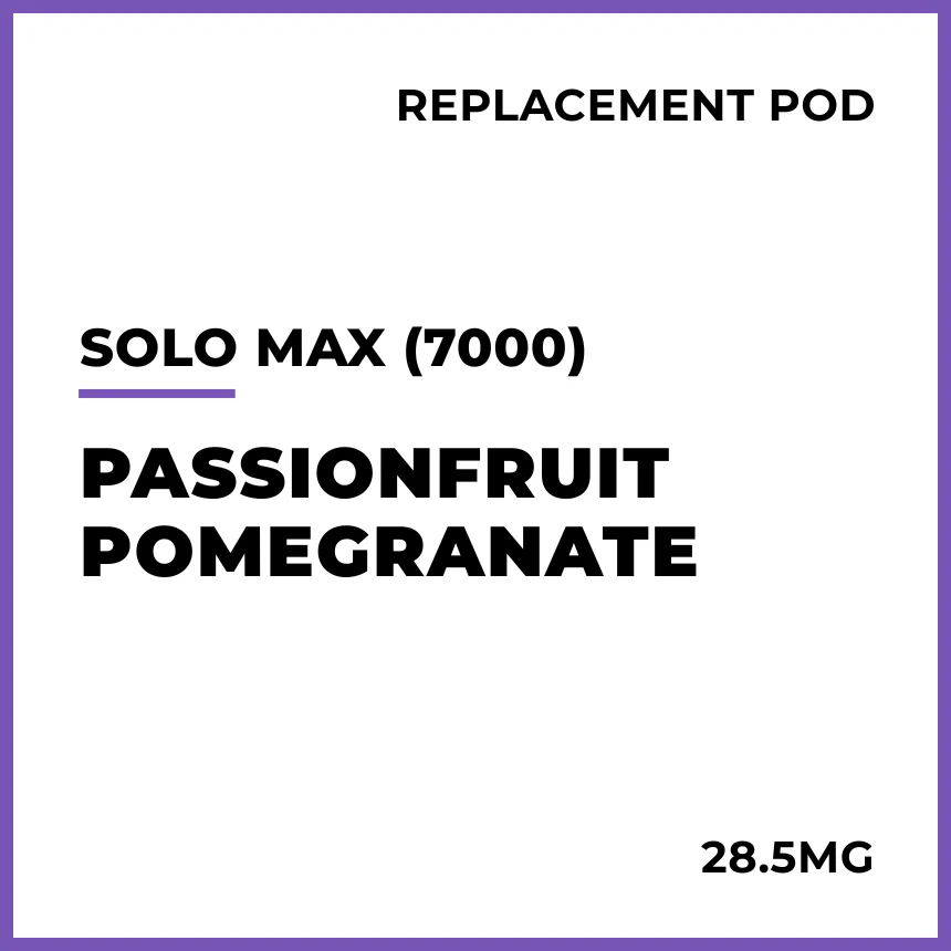 solo MAX 7000 Pre-filled Replacement Pod - Image 8