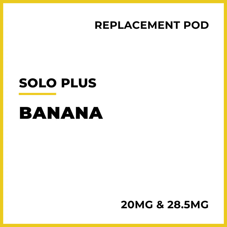 solo Plus Replacement Pod - Banana