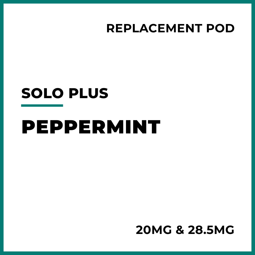 solo Plus Replacement Pod - Peppermint