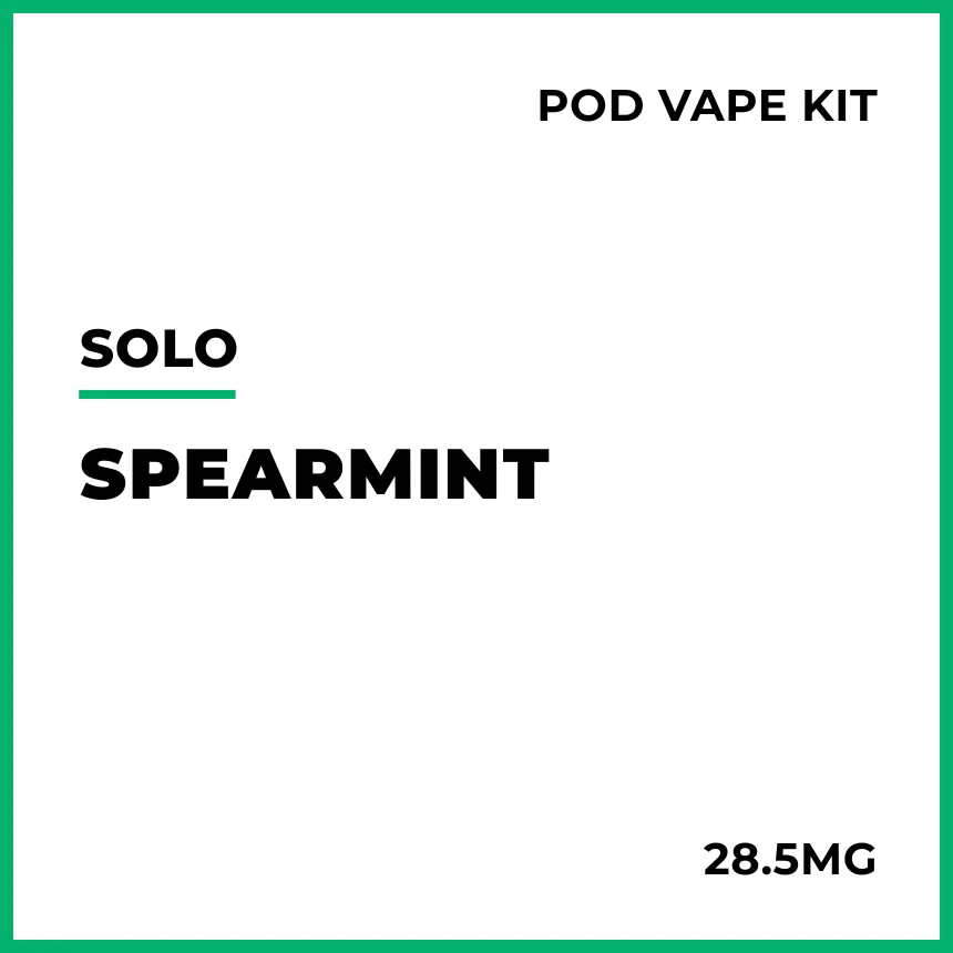 solo Pod Vape Kit - Spearmint