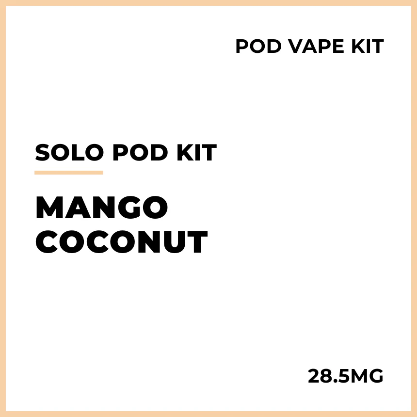 solo Pod Vape Kit - Mango Coconut
