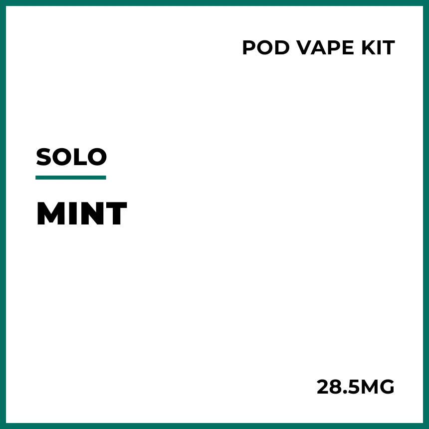 solo Pod Vape Kit - Mint