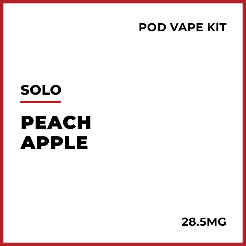 solo Pod Vape Kit - Peach Apple