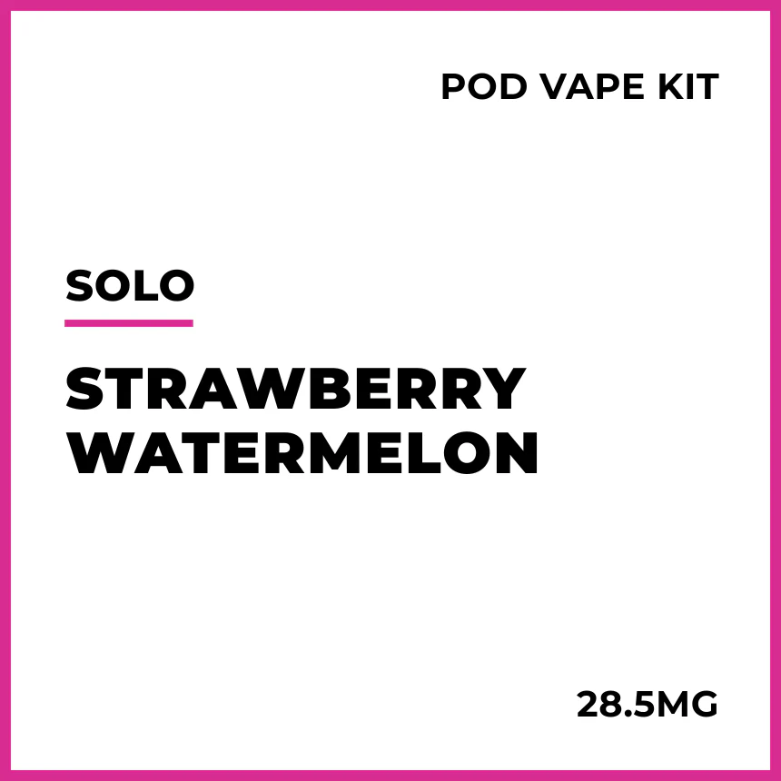 solo Pod Vape Kit - Strawberry Watermelon