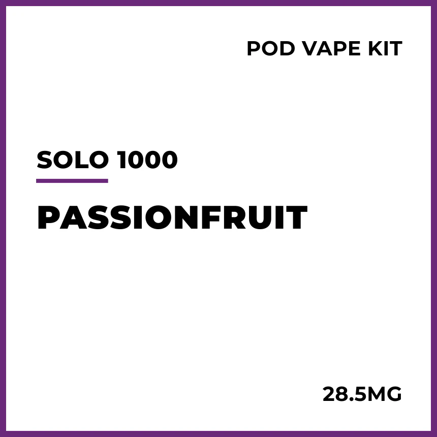 solo 1000 Pod Vape Kit - Image 5