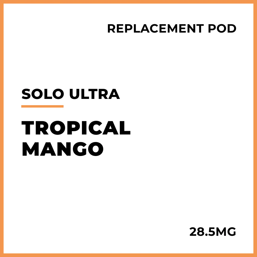 solo Ultra Replacement Pod - Tropical Mango