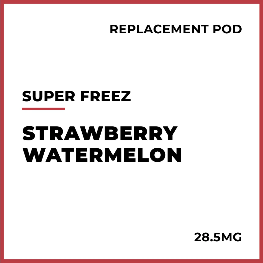 Super Freez Replacement Pod - Strawberry Watermelon