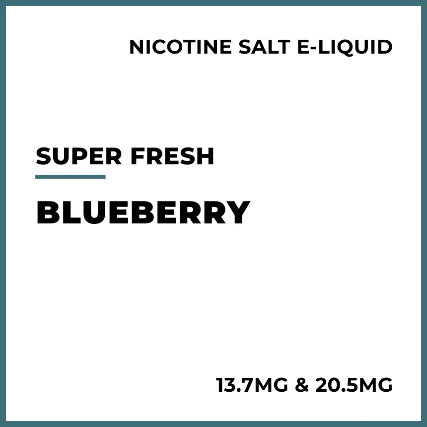 Super Fresh Salts - Blueberry