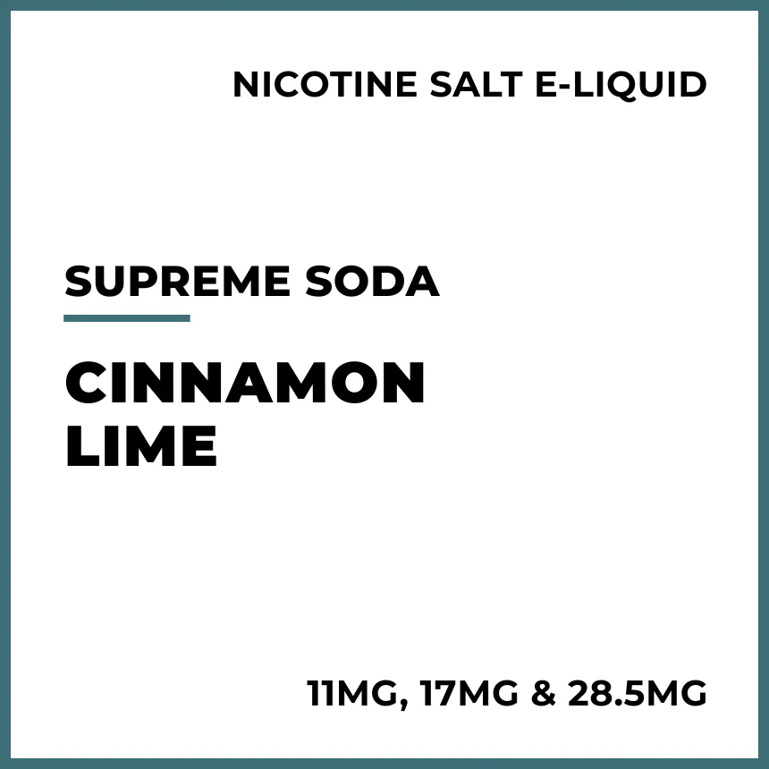 Supreme Soda Salts - Cinnamon Lime