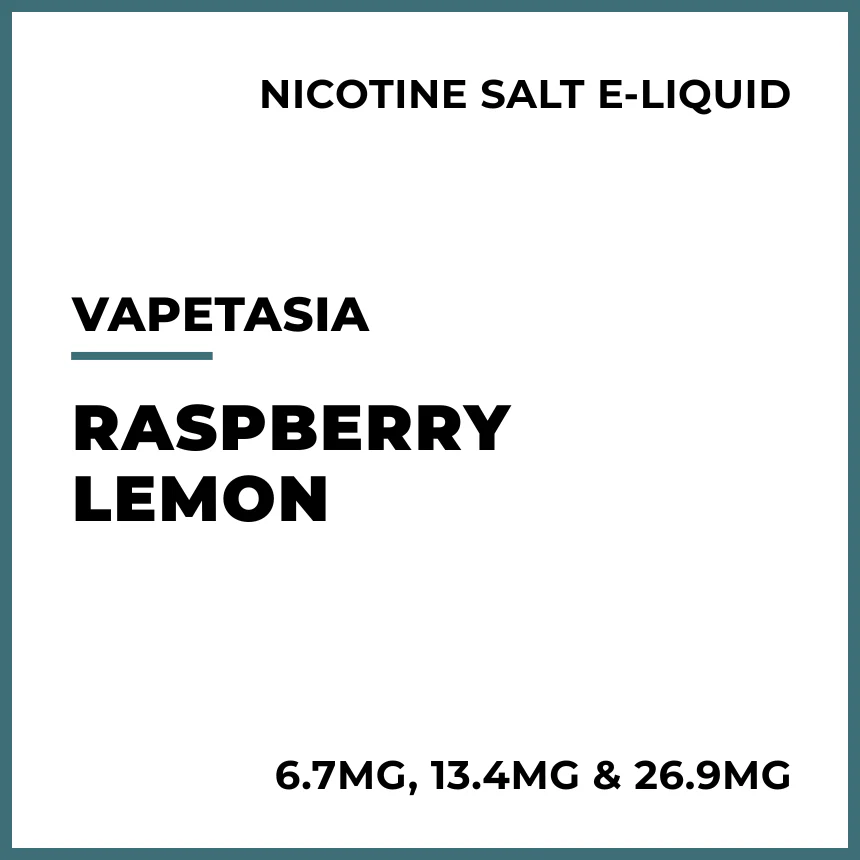 Vapetasia Salts - Raspberry Lemon