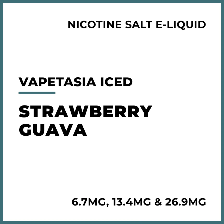 Vapetasia Iced Salts - Strawberry Guava