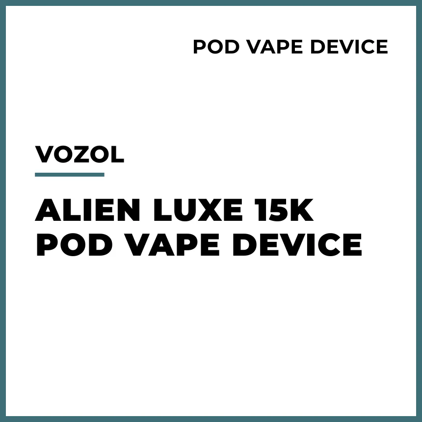 Vozol Alien Luxe 15K Pod Vape Device