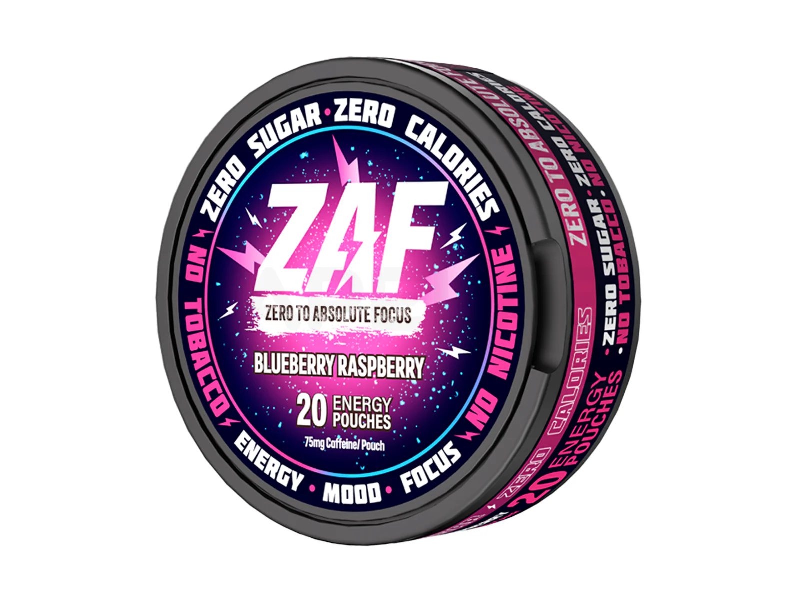 ZAF Caffeine Pouches - Blueberry Raspberry
