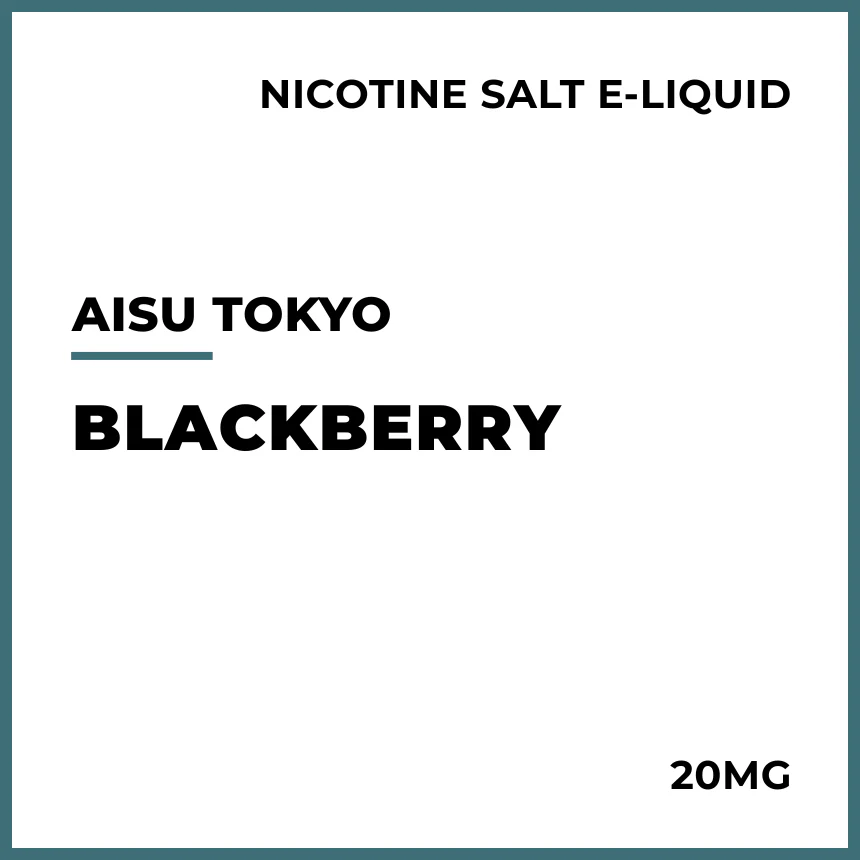 ZAP! AISU Tokyo Salts - Blackberry