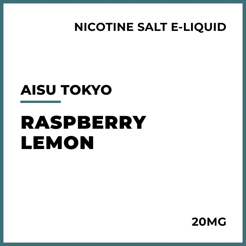 ZAP! AISU Tokyo Salts - Raspberry Lemon