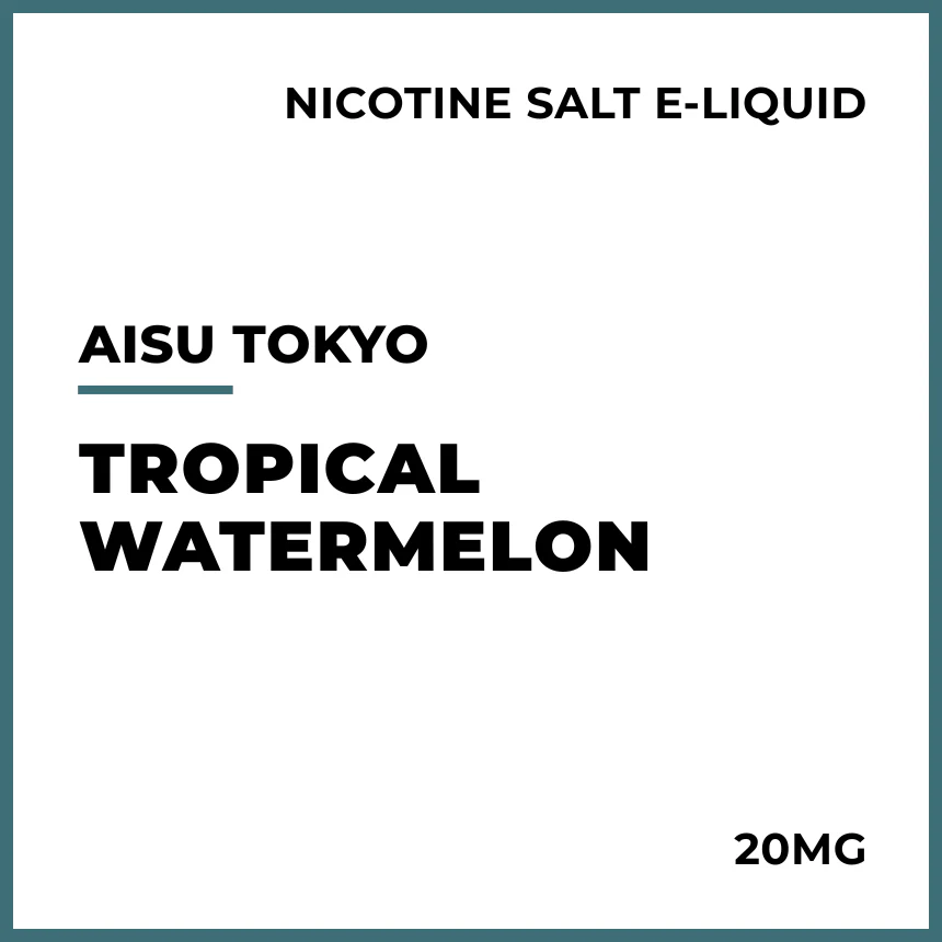 ZAP! AISU Tokyo Salts - Tropical Watermelon